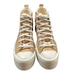 Converse Shoes Womens 8.5 Chuck Taylor All Star Lift Platform Leather High Top